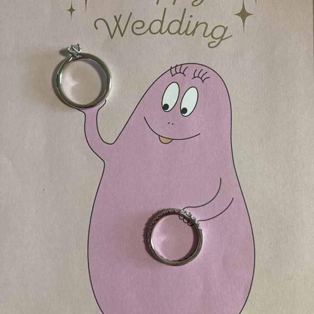 【アイプリモ(I-PRIMO)の口コミ】 ハーフエタニティリングで価格を抑えながらも、シングル使いでもつけてる…