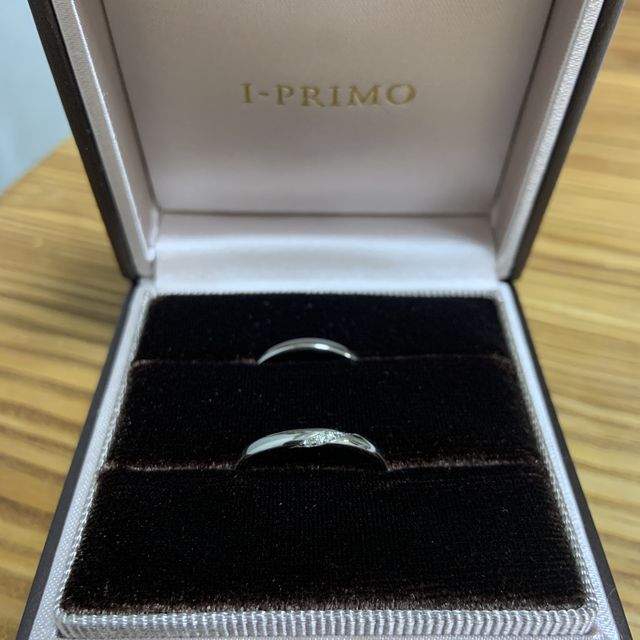 【アイプリモ(I-PRIMO)の口コミ】 結婚指輪を探す際に大事にしていた事はデザインと着けごこちの良さを求め…