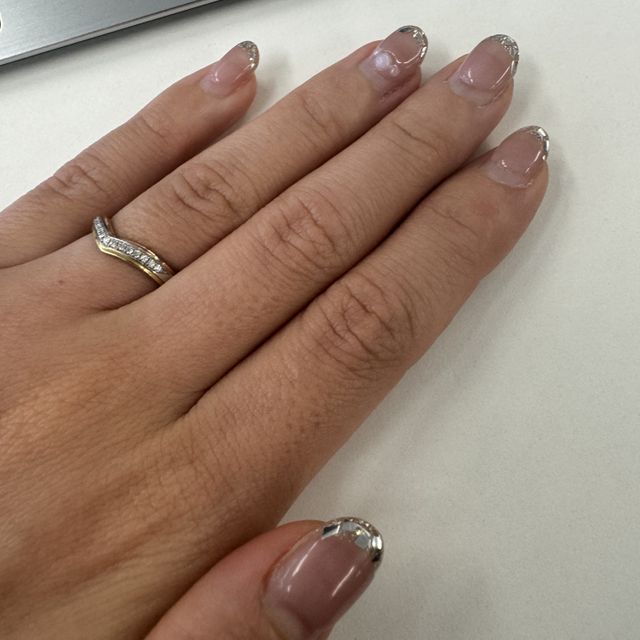 【ケイウノ ブライダル(K.UNO BRIDAL)の口コミ】 三色色にしたい思いが強くありました。
結婚指輪なので、2人だけの世界で…