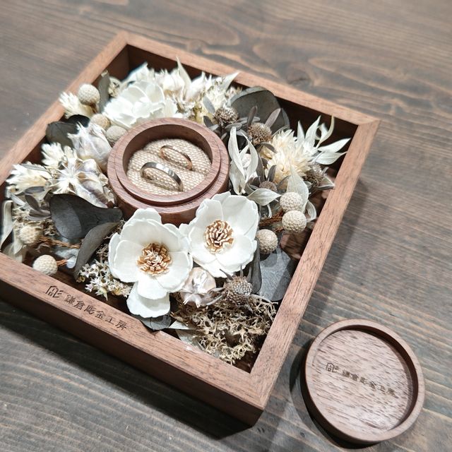 【鎌倉彫金工房の口コミ】 自分たちで制作するタイプだったのでチープな感じにならないか不安だった…