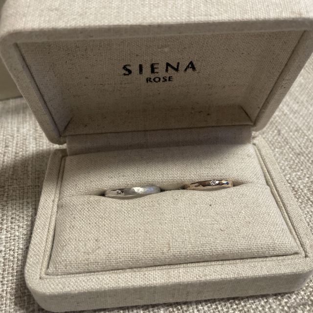 【SIENAROSE(シエナロゼ)の口コミ】 叶える、きれいめ（細）正面ツヤ（ハーフ）とロゼチナ（ツヤ）です。ロゼ…