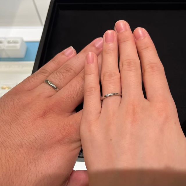 【ティファニー(Tiffany & Co.)の口コミ】 一生に一度の結婚指輪、価格は関係なく自分たちが納得できるもの好きなも…