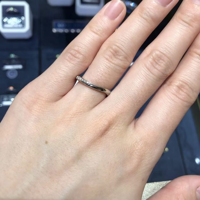 【プリベ石川の口コミ】 私の指輪の決め手としては、ゴージャスで特別感のある人と被らない指輪で…