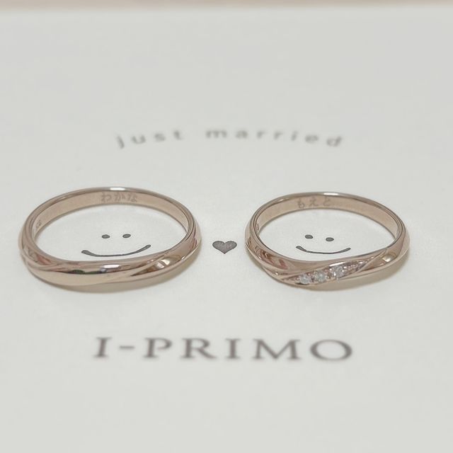 【アイプリモ(I-PRIMO)の口コミ】 シンプルでデザインも可愛く着け心地が良かったです。
他にも悩んだ指輪が…