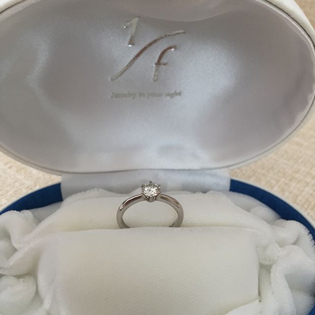 【１／ｆ エフブンノイチの口コミ】 ダイヤを義母から譲り受け、台座を作り直して指輪のリフォームをしてくれ…