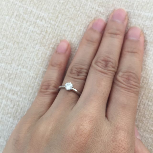 【１／ｆ エフブンノイチの口コミ】 ダイヤを義母から譲り受け、台座を作り直して指輪のリフォームをしてくれ…