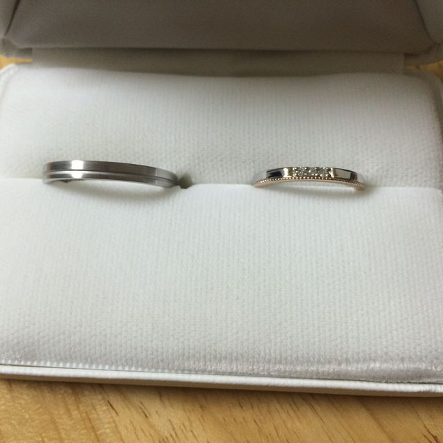 【MACHERIE(マシェリ)の口コミ】 ピンクゴールドが好きで、普段身に着けるピアスやネックレスなどもピンク…