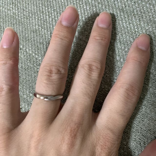 【アイプリモ(I-PRIMO)の口コミ】 初めて結婚指輪を探していていろんなデザインがあってとても迷っていたと…