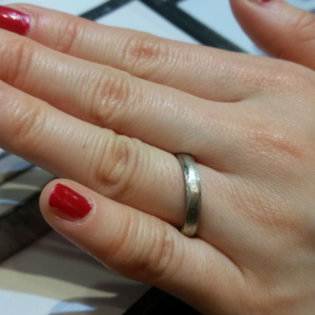 【TANZO.(鍛造指輪)の口コミ】 かなりオリジナリティを出した指輪が作れそうでした。素材かたちはもちろ…