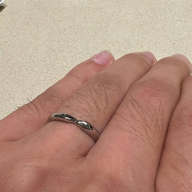 【和光ブライダルブティックギンザの口コミ】 おちついたふんいきでとてもよかった。様々な雰囲気の指輪を紹介してくだ…