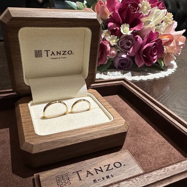 【TANZO.(鍛造指輪)の口コミ】 長く綺麗に使用できるように
飽きのこないシンプルなデザインで購入しまし…