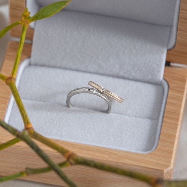 【Cayof(カヨフ)の口コミ】 槌目とマット加工がかなりおすすめ。オーダー無しの購入の場合、メンズの…