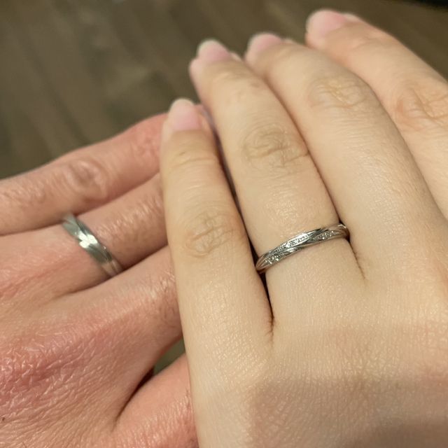 【AFFLUX(アフラックス)の口コミ】 ダイヤの種類から刻印、デザインのセミオーダーまで幅広く対応可能である…