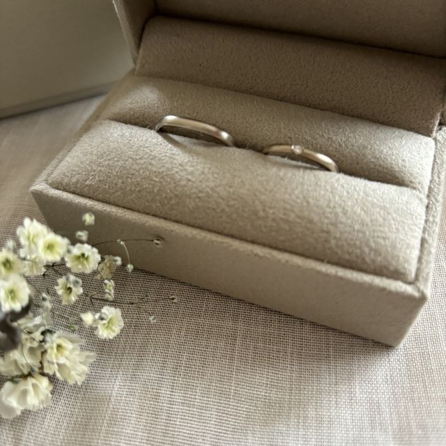 【mina.jewelry(ミナジュエリー)の口コミ】 デザインや、質感など、細かいところまでオリジナルを反映することができ…