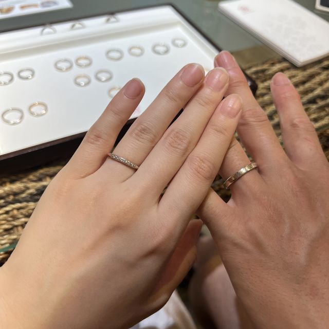 【杢目金屋(もくめがねや)の口コミ】 木目柄の他のブランドにはないデザインが素敵でした。事前にホームページ…