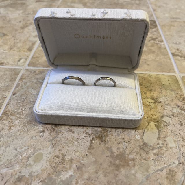 【uchimari(ウチマリ)の口コミ】 自分たちだけの指輪が作れるという指輪だけでなく、作る過程もすごく素敵…