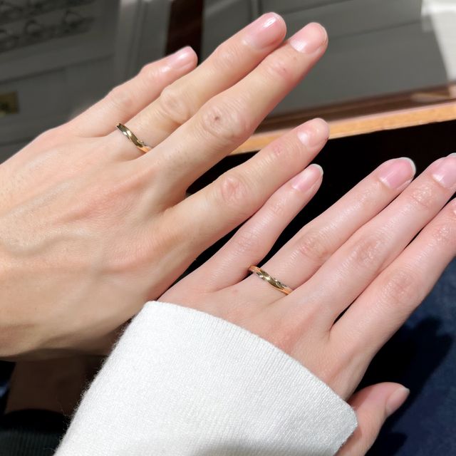 【銀座ダイヤモンドシライシの口コミ】 シンプルなものや、他の人と被らないよう指輪がたくさんありました。他の…