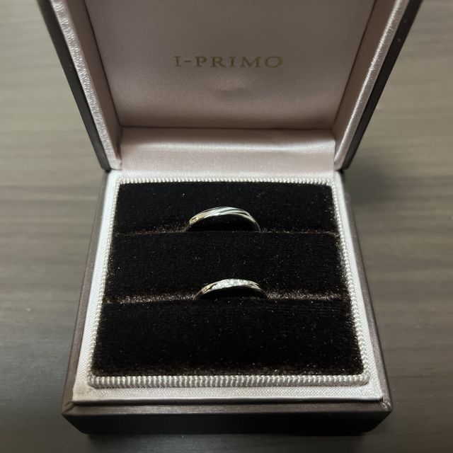【アイプリモ(I-PRIMO)の口コミ】 とてもつけ心地がよくつけた時の指輪の厚み、違和感がほとんどなくつけて…