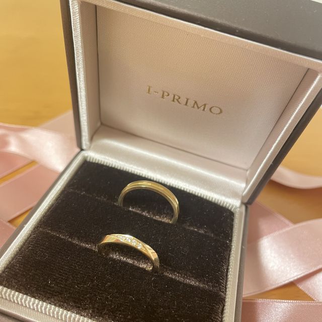 【アイプリモ(I-PRIMO)の口コミ】 イエローゴールドを探していたので
ピッタリの色味がありアイプリモさんで…