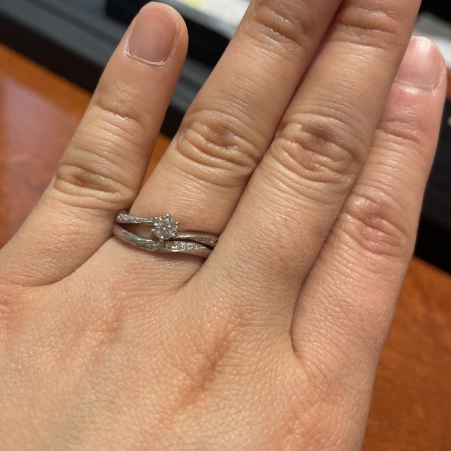 【TRECENTI(トレセンテ)の口コミ】 アニバーサリオ、ウェーブのラインメレです。上からも相手からも、自分か…