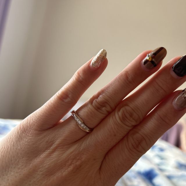 【アイプリモ(I-PRIMO)の口コミ】 プラチナとピンクゴールド、ダイヤがキラキラして
ピンクゴールドがツルの…