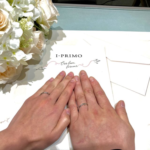 【アイプリモ(I-PRIMO)の口コミ】 パーソナルハンド診断でおすすめに出てきたリングの一つ。ダイヤの数がい…