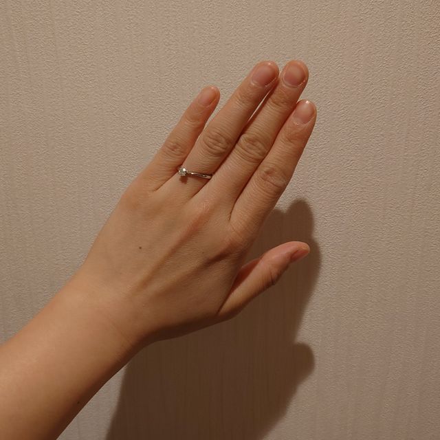 【アイプリモ(I-PRIMO)の口コミ】 指輪は私が気に入ったものを..と彼が提案してくれ、3ヶ所ほどお店を巡りま…