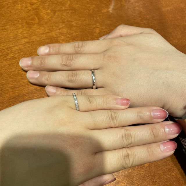 【TRECENTI(トレセンテ)の口コミ】 最初からずっと鍛造のエタニティを探していたのですが、こちらのデザイン…