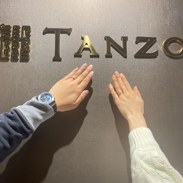 【TANZO.(鍛造指輪)の口コミ】 お互いの憧れや好きがつまった指輪をつくることができました。夫はライン…