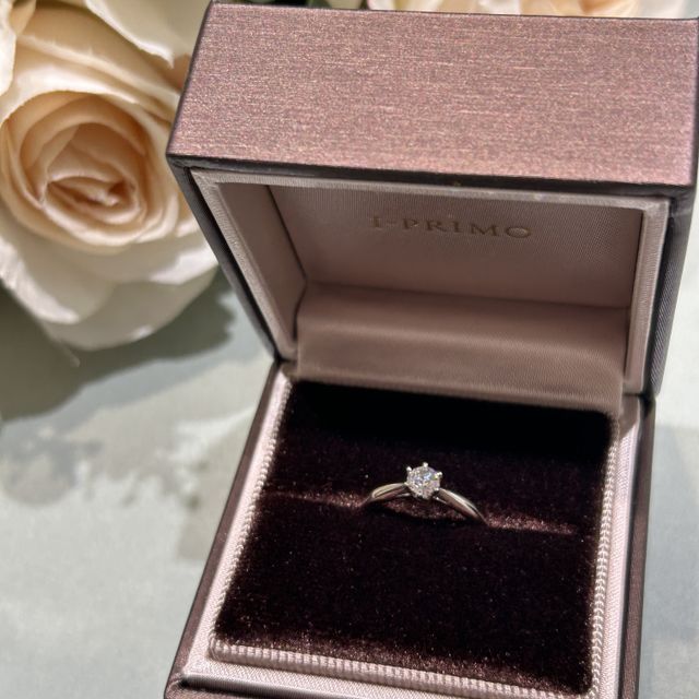 【アイプリモ(I-PRIMO)の口コミ】 自分の好みのリングのデザインを選べるのも魅力の一つです。ダイヤモンド…