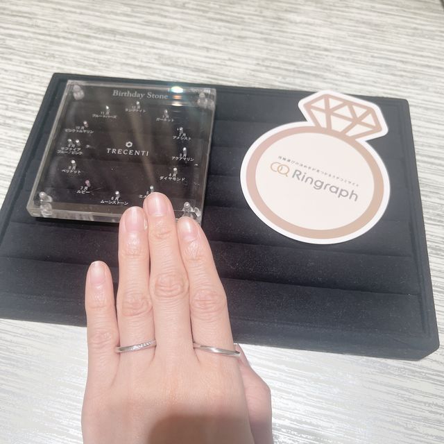 【TRECENTI(トレセンテ)の口コミ】 指輪の付け心地、耐久性(プラチナを1.5倍使用、パラジウム不使用)、アフタ…