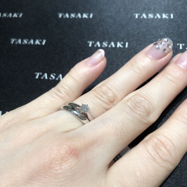 【TASAKI(タサキ)の口コミ】 指輪はシンプルな物がタイプなので、おばあちゃんになっても着けれるよう…