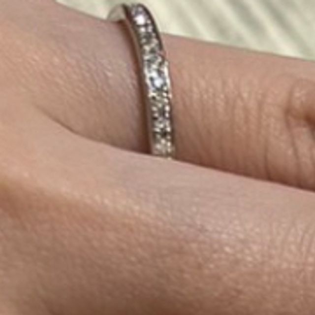 【ケイウノ ブライダル(K.UNO BRIDAL)の口コミ】 指輪のデザインはハーフエタニティリングを目的に行ったので、ハーフエタ…
