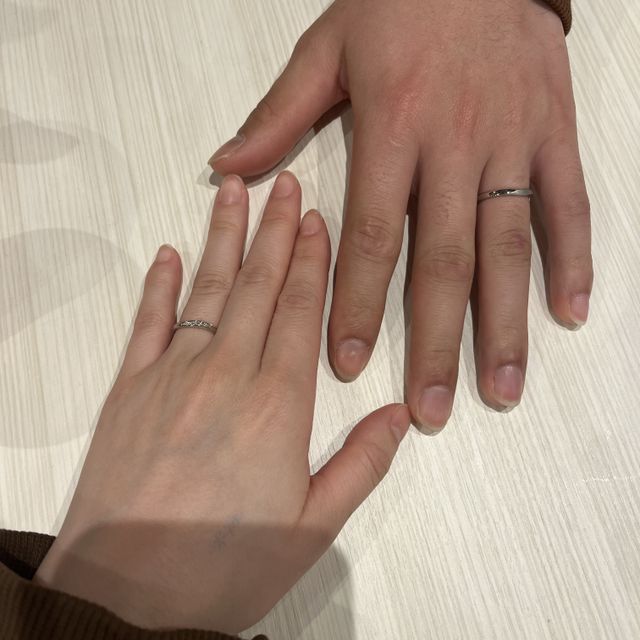 【銀座ダイヤモンドシライシの口コミ】 ウェーブの細すぎないところ、また付け心地がすごく良いです！！とにかく…