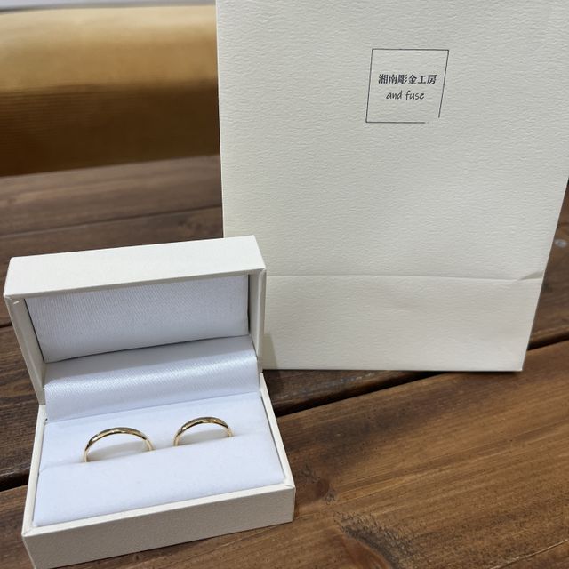 【湘南彫金工房 andfuseの口コミ】 指輪を1から手作り出来るので、
なかなか出来ない経験をする事ができ
ふた…