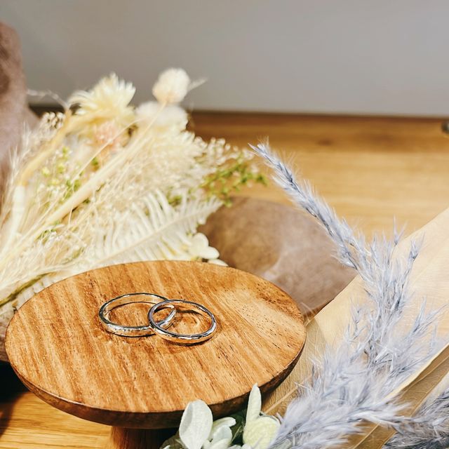 【CRAFY(クラフィ)の口コミ】 二人が一生付けるため指輪を、二人で一生の思い出にしながら手作りができ…