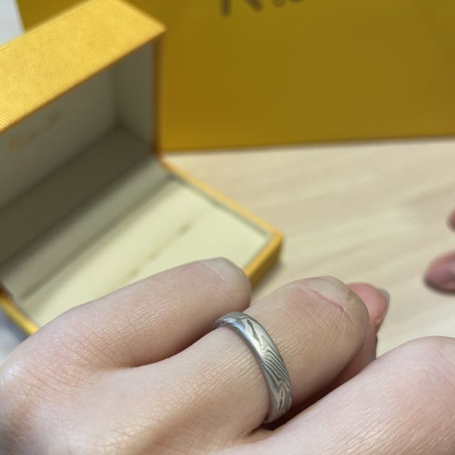 【ケイウノ ブライダル(K.UNO BRIDAL)の口コミ】 結婚指輪は手作りのものを使いたいという希望を元に探し始めましたが、ケ…