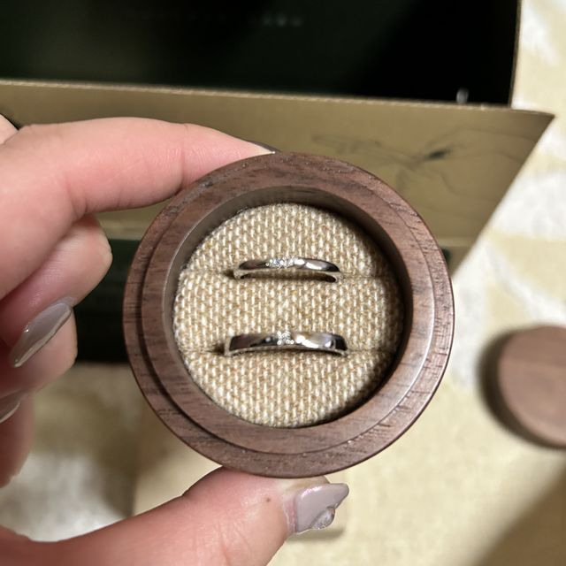 【鎌倉彫金工房の口コミ】 2人で手作りできたところ。デザインも悩んだところがありましたが、お店の…