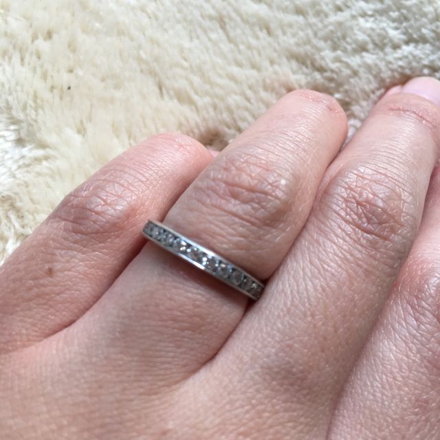 【ギンザタナカブライダル(GINZA TANAKA BRIDAL)の口コミ】 結婚指輪はエタニティタイプと決めていました。銀座にあるジュエリー店は…