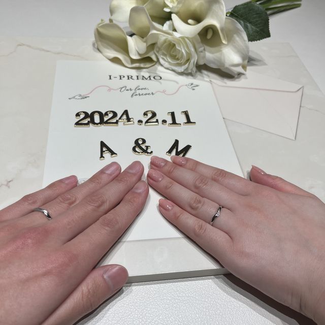 【アイプリモ(I-PRIMO)の口コミ】 私たちが購入したクレメンティアは、手を取りあってるようにみえるデザイ…