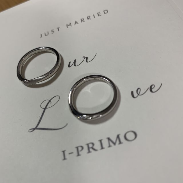 【アイプリモ(I-PRIMO)の口コミ】 女性は北斗七星、男性は北極星がモチーフになった、ウェーブのデザインが…