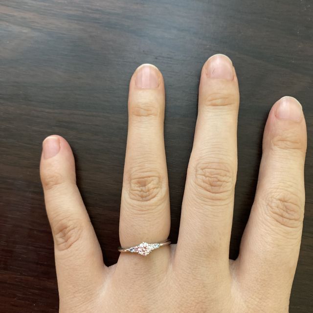 【ケイウノ ブライダル(K.UNO BRIDAL)の口コミ】 ディズニーが好きな方には本当におすすめの指輪です！シンデレラをモチー…