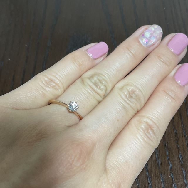 【アイプリモ(I-PRIMO)の口コミ】 ダイヤモンドの品質が高く、指輪のデザインと、ダイヤモンドを選べられる…