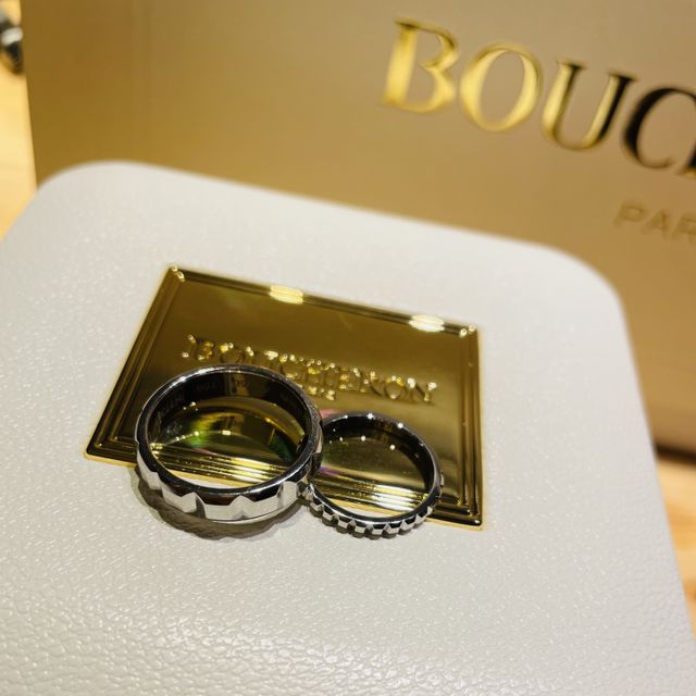 【ブシュロン(BOUCHERON)の口コミ】 指輪の太さによって同じデザインでも全く異なった印象を持つ指輪だと思い…