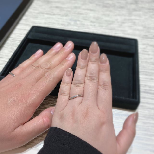 【TRECENTI(トレセンテ)の口コミ】 素材についてはアレルギーが出にくい金属を使用しているとの事で、他店に…