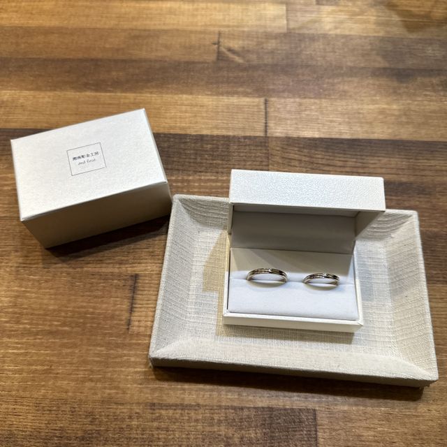 【湘南彫金工房 andfuseの口コミ】 事前にお店の方とメールで、イメージを共有してから来店しました。当日改…