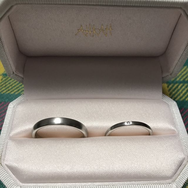 【AHKAH(アーカー)の口コミ】 独身時代から自分でも購入してたブランドだったので、AHKAHでほぼ決めてま…