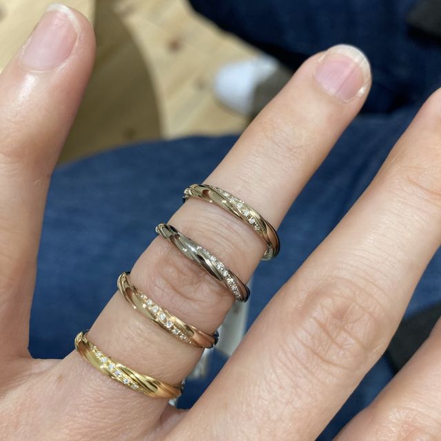 【出雲結(いずもゆい)の口コミ】 デザインがおしゃれでとても惹かれました！
また、出雲に関わる意味が指輪…