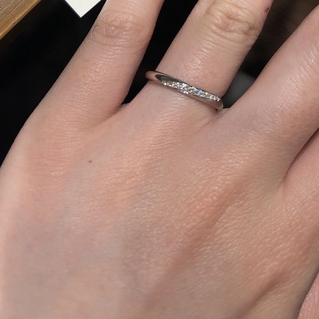 【ラザール ダイヤモンド(LAZARE DIAMOND)の口コミ】 ダイヤモンド初心者の私から見ても他ブランドとの違いが分かるほどのきら…