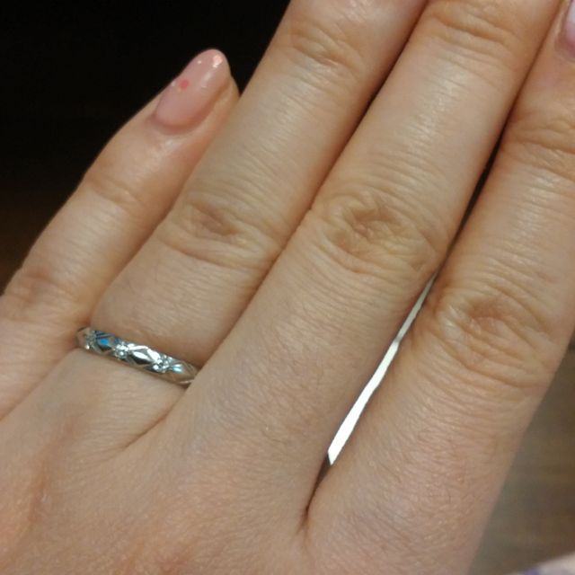 【シャネル(CHANEL)の口コミ】 婚約指輪をシャネルで購入していたので、結婚指輪も同じブランドにしまし…